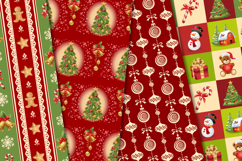 Christmas Seamless Pattern, christmas digital paper graphic Product Image 2