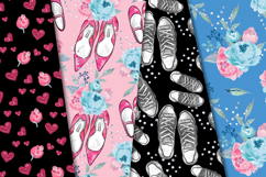 Mini Me Seamless Pattern, mini me digital paper illustration Product Image 2