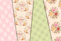 Garden Seamless Pattern, flowers roses digital papers Product Image 2