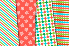 Christmas Seamless Pattern, christmas digital paper graphic Product Image 2