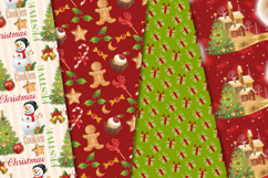 Christmas Seamless Pattern, christmas digital paper graphic Product Image 2