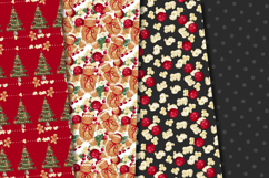 Christmas Seamless Pattern, christmas digital paper graphic Product Image 2