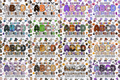 All Holiday Alphabet Mega Bundle, doodle letters png clipart Product Image 13