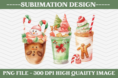 Christmas Sublimation Design, christmas png illustration Product Image 1