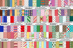 All Holiday Digital Papers Mega Bundle , backgrounds designs Product Image 19