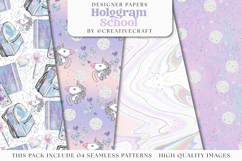 Back to School Seamless Pattern, school digital paper Product Image 1