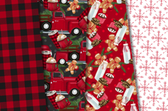 Christmas Seamless Pattern, christmas digital paper graphic Product Image 3