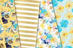 I Love Travel Seamless Pattern, i love travel digital papers Product Image 3
