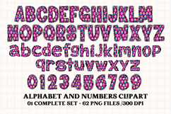 Birthday Girl Alphabet, birthday letters doodle, png clipart Product Image 2
