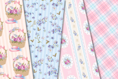 Tea Time Seamless Pattern, tea party digital papers graphics Product Image 3