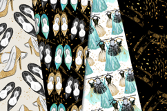 Black Friday Seamless Pattern, black friday digital papers Product Image 3