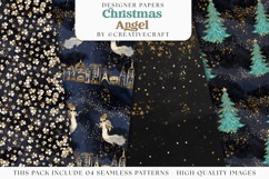 Christmas Seamless Pattern, christmas digital paper graphic Product Image 1