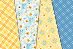 Garden Seamless Pattern, flowers roses digital papers Product Image 3
