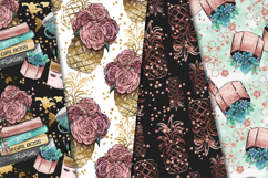 Boss Babe Seamless Pattern, boss girl digital papers graphic Product Image 2