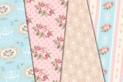 Floral Seamless Pattern, flowers roses digital paper graphic Product Image 3