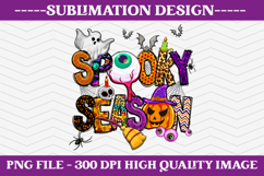 Halloween Sublimation Design, halloween png illustration Product Image 1