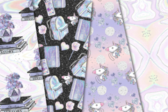 Back to School Seamless Pattern, school digital paper Product Image 2