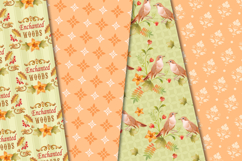 Fall Autumn Seamless Pattern, fall autumn digital papers Product Image 4