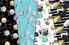 Black Friday Seamless Pattern, black friday digital papers Product Image 4