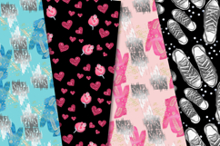 Mini Me Seamless Pattern, mini me digital paper illustration Product Image 4