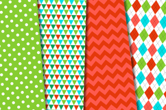Christmas Seamless Pattern, christmas digital paper graphic Product Image 4