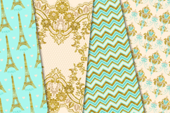 Love Paris Seamless Pattern, fashion chic digital paper Product Image 4