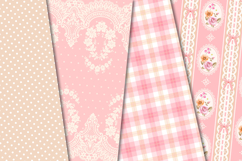 Floral Seamless Pattern, flowers roses digital paper graphic Product Image 4