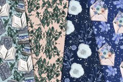 I love Books seamless pattern, booklovers digital papers Product Image 4