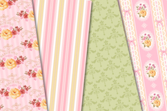Garden Seamless Pattern, flowers roses digital papers Product Image 4