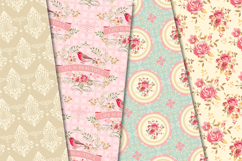 Garden Seamless Pattern, flowers roses digital papers Product Image 4