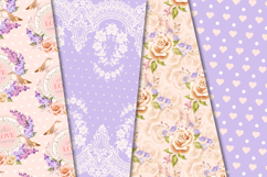 Lavender Seamless Pattern, lavender digital papers graphics Product Image 4