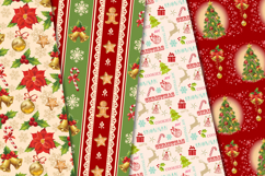 Christmas Seamless Pattern, christmas digital paper graphic Product Image 4