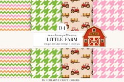 Animals Farm Seamless Patterns, digital papers, scrapbooking Product Image 1