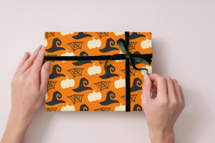 Halloween Seamless Patterns, happy halloween digital papers Product Image 5