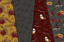 Wizard Magic School Seamless Pattern, wizard digital paper Product Image 3