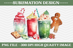Christmas Sublimation Design, christmas png illustration Product Image 1