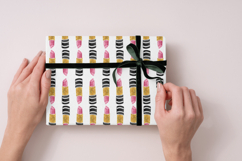 Paris Chic Seamless Pattern, makeup pattern, illustrations Product Image 6