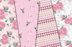 Valentine Day Seamless Pattern, valentine love digital paper Product Image 3