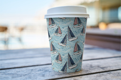 Nautical Cruise Seamless Pattern, nautical digital papers Product Image 5