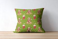 Christmas Seamless Pattern, christmas digital paper graphic Product Image 5