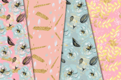 Flowers Roses Seamless Pattern, flowers roses digital papers Product Image 2