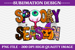 Halloween Sublimation Design, halloween png illustration Product Image 1