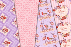 Garden Seamless Pattern, flowers roses digital papers Product Image 3
