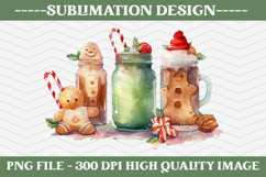 Christmas Sublimation Design, christmas png illustration Product Image 1