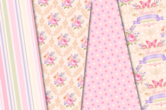 Garden Seamless Pattern, flowers roses digital papers Product Image 3