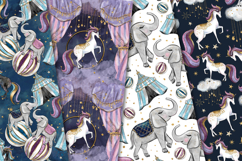 Magic Circus Seamless Pattern, magic circus digital papers Product Image 2