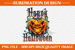 Halloween Sublimation Design, halloween png illustration Product Image 1