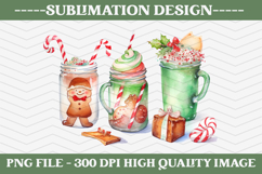 Christmas Sublimation Design, christmas png illustration Product Image 1