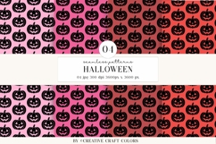 Halloween Seamless Patterns, Digital Paper, Scrapbook design Product Image 1