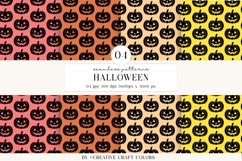 Halloween Seamless Patterns, Digital Paper, Scrapbook design Product Image 1